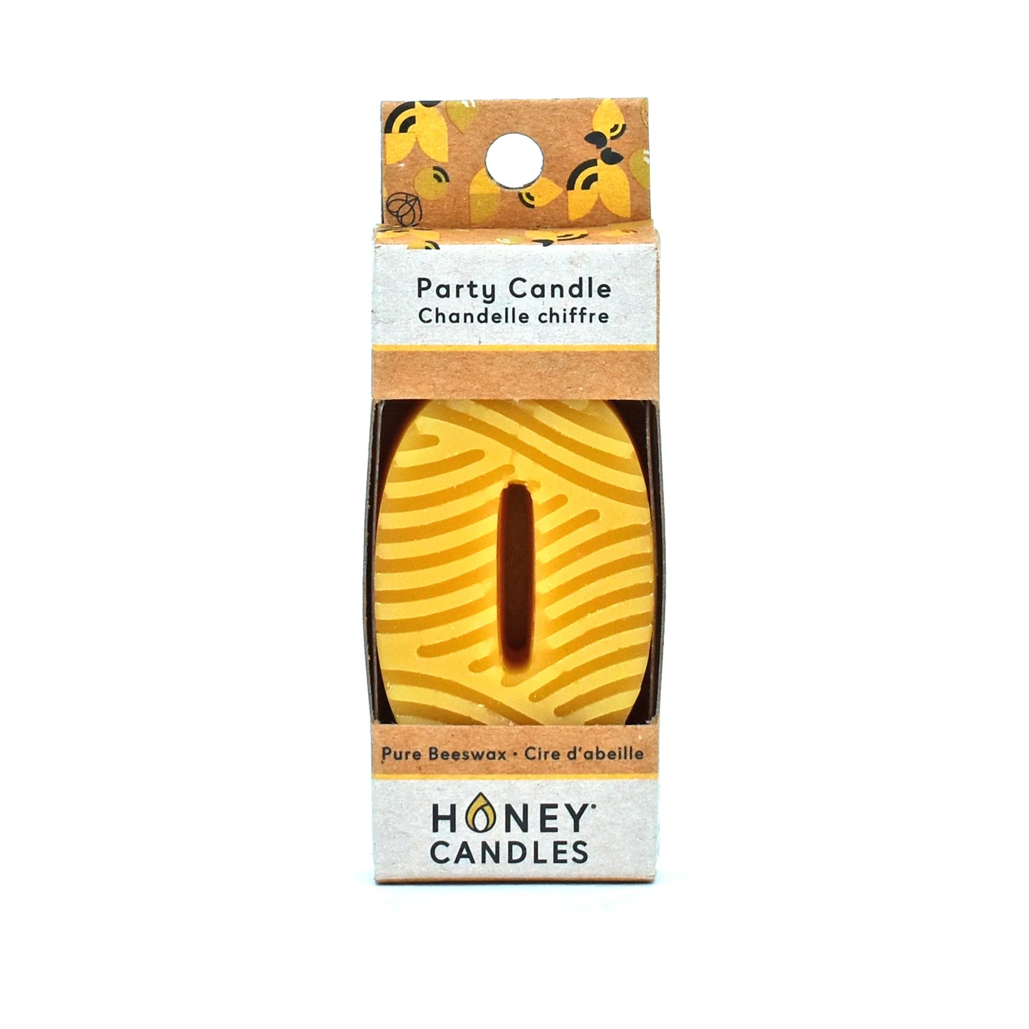 Honey Candles - Party Number Candles