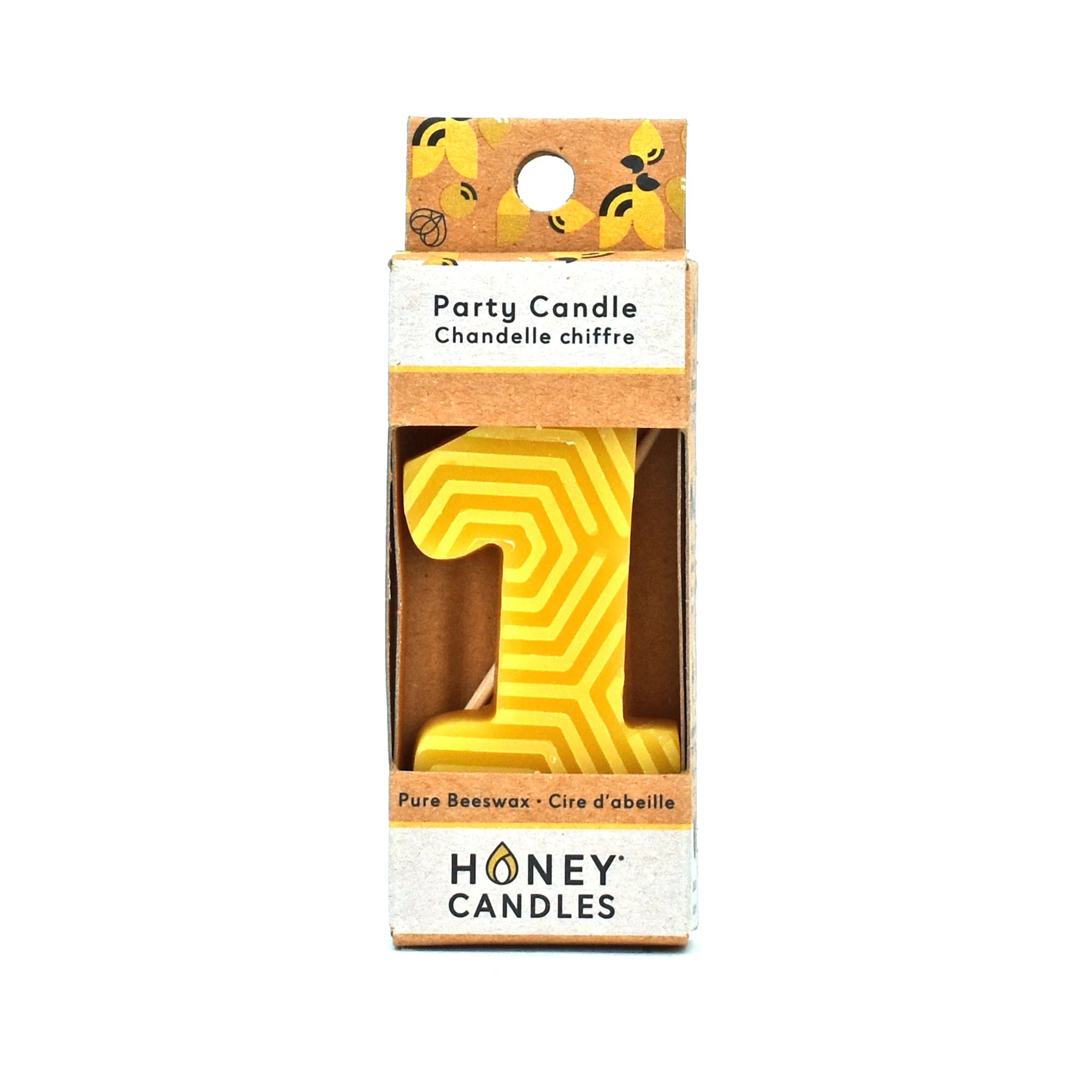 Honey Candles - Party Number Candles