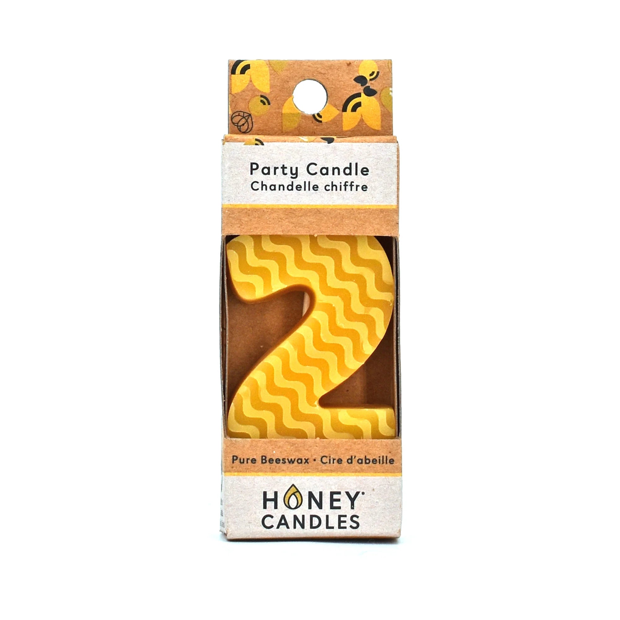 Honey Candles - Party Number Candles