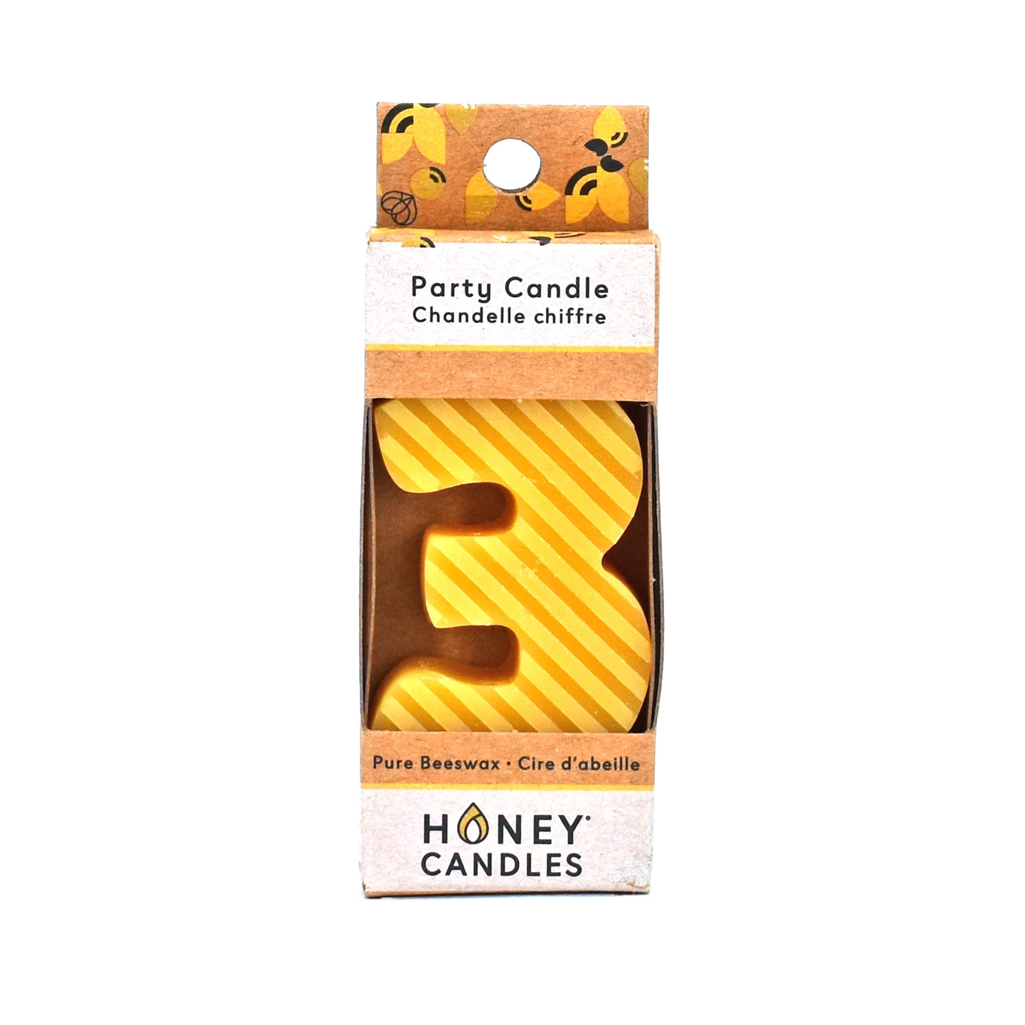 Honey Candles - Party Number Candles