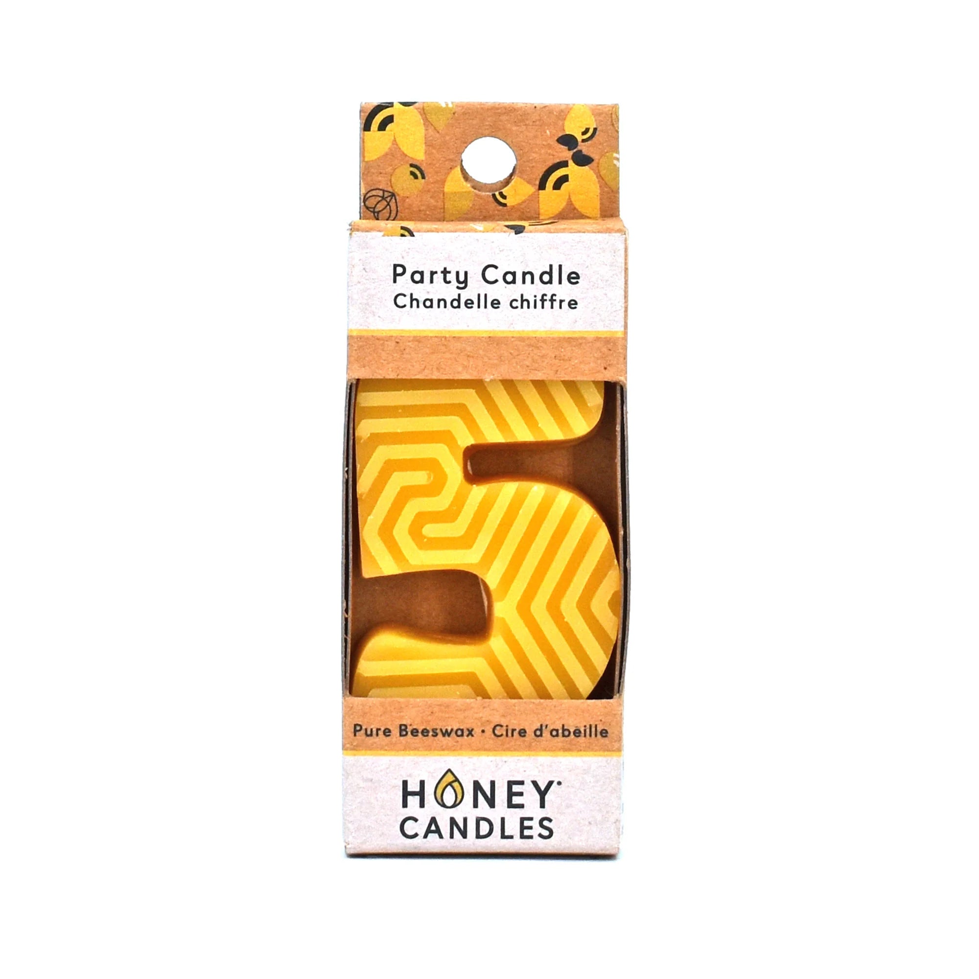 Honey Candles - Party Number Candles