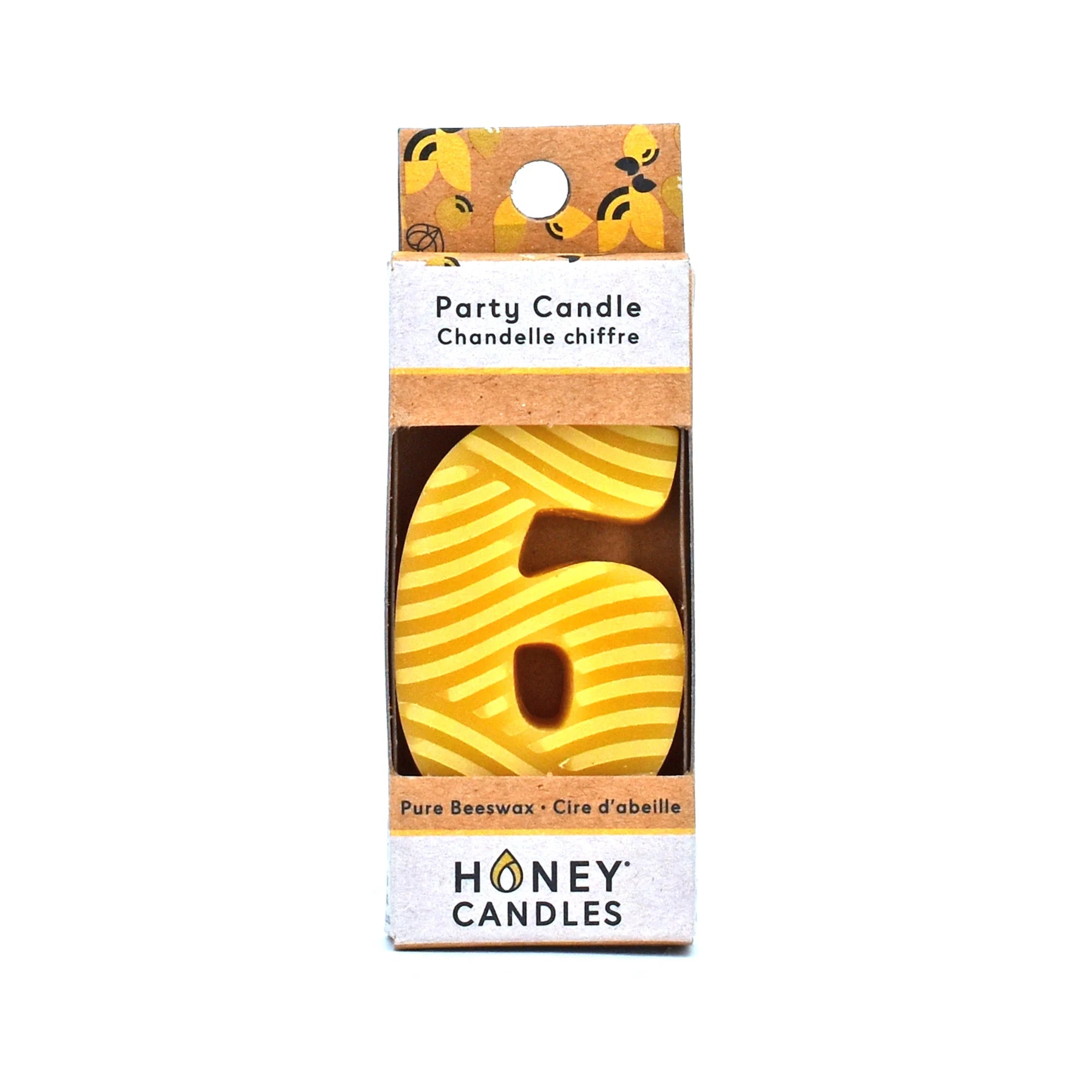 Honey Candles - Party Number Candles