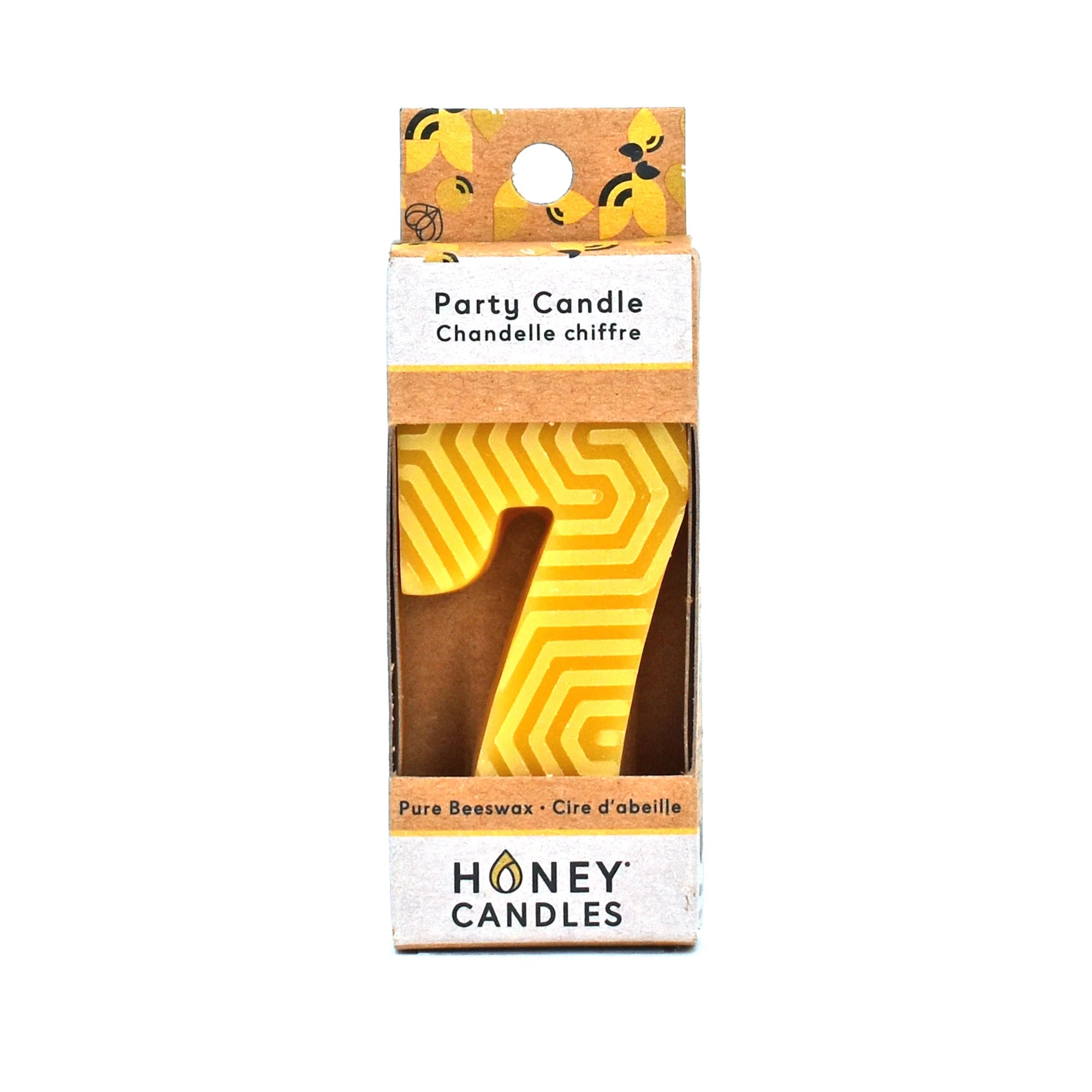 Honey Candles - Party Number Candles