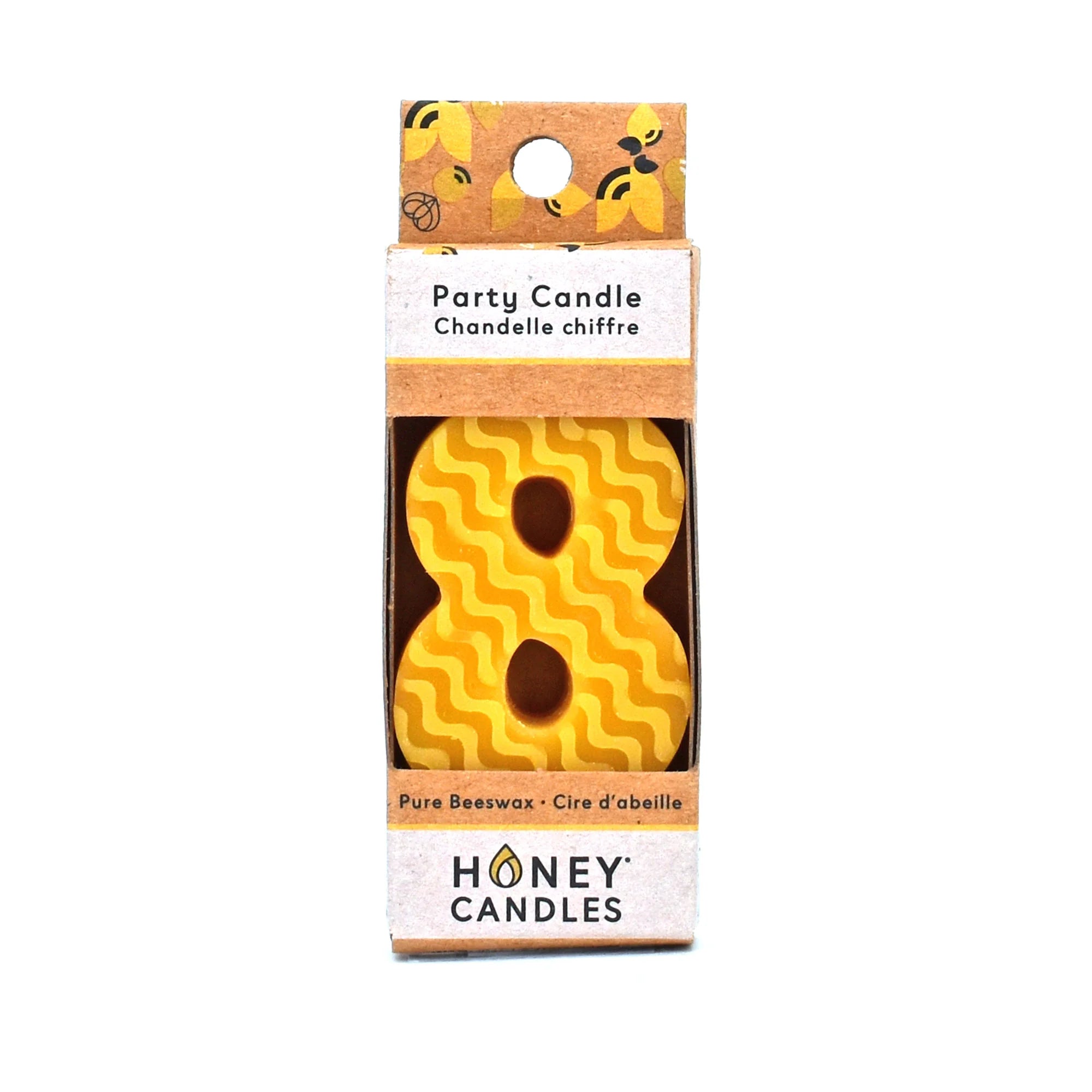 Honey Candles - Party Number Candles