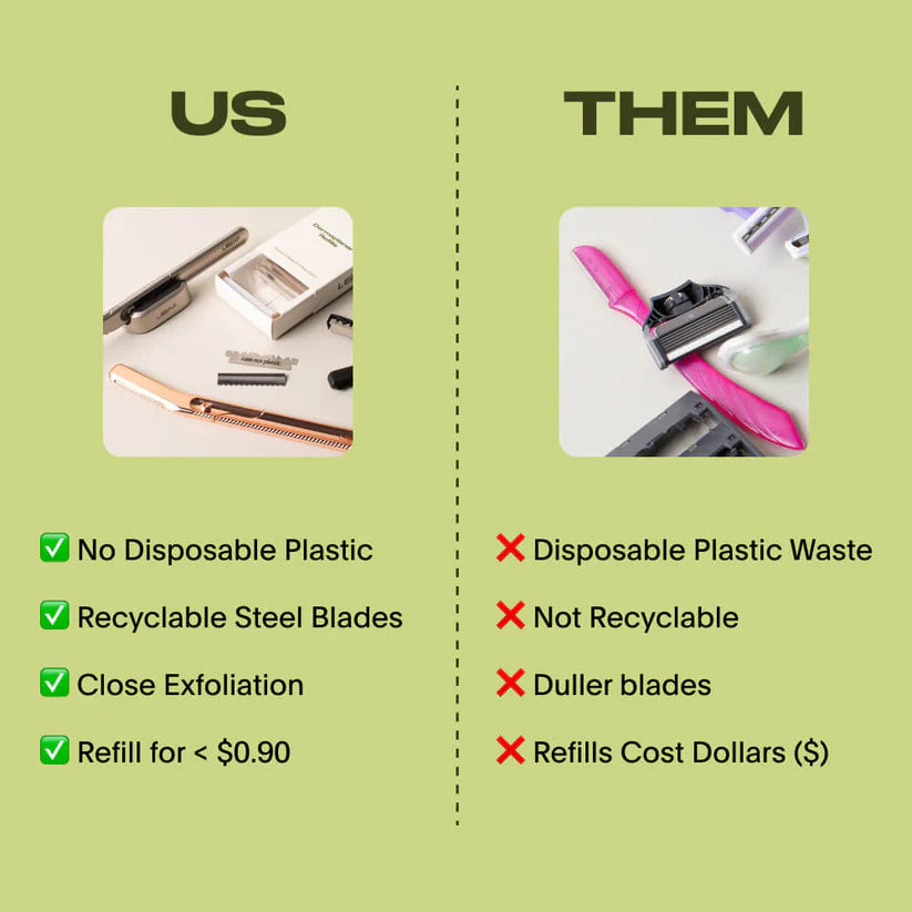 Leaf Dermaplaner Chrome
