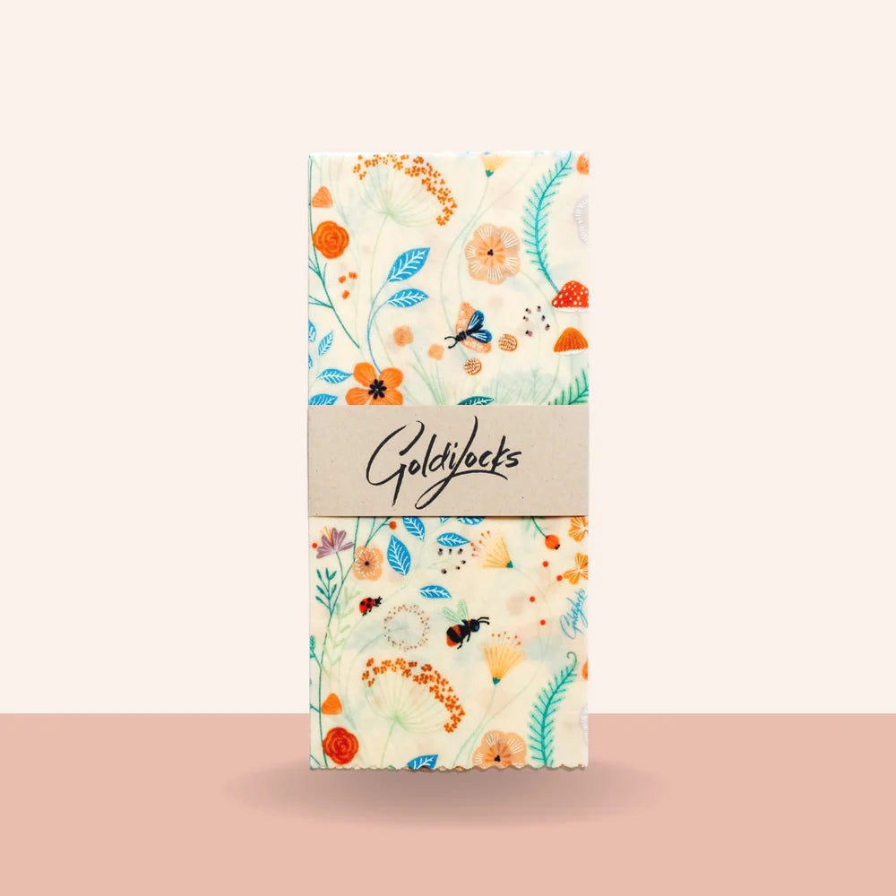 Beeswax Wraps - Pollinators