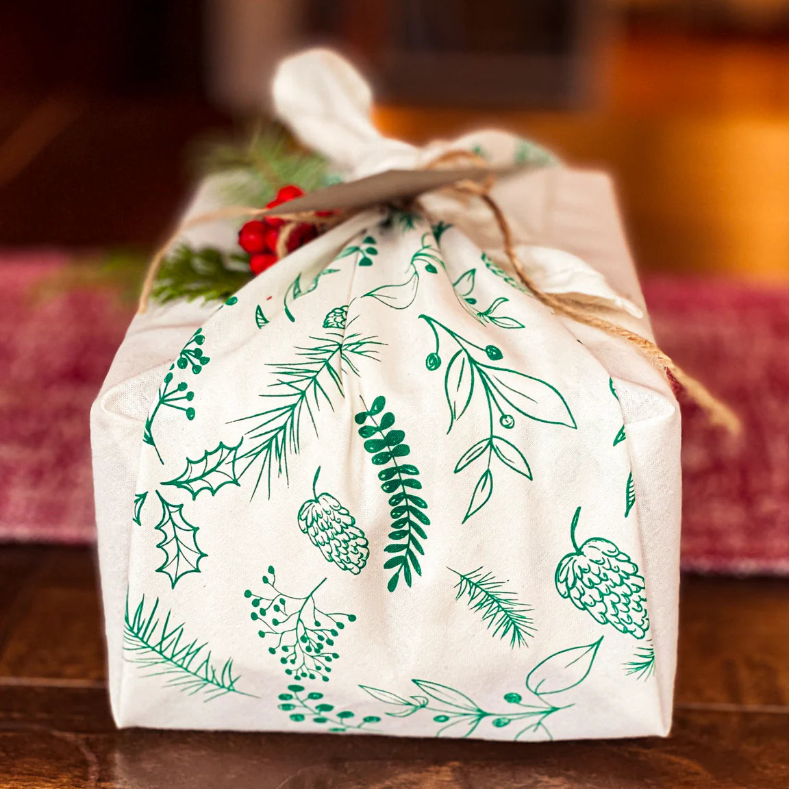 Furoshiki Gift Wrap Christmas Time