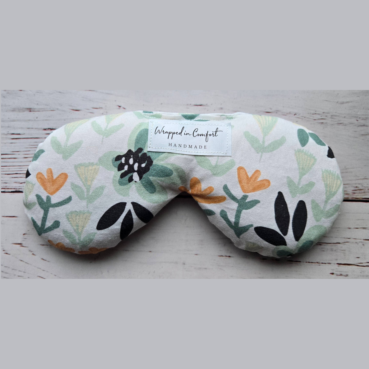 Organic Cotton Eye Pillow Fun Floral