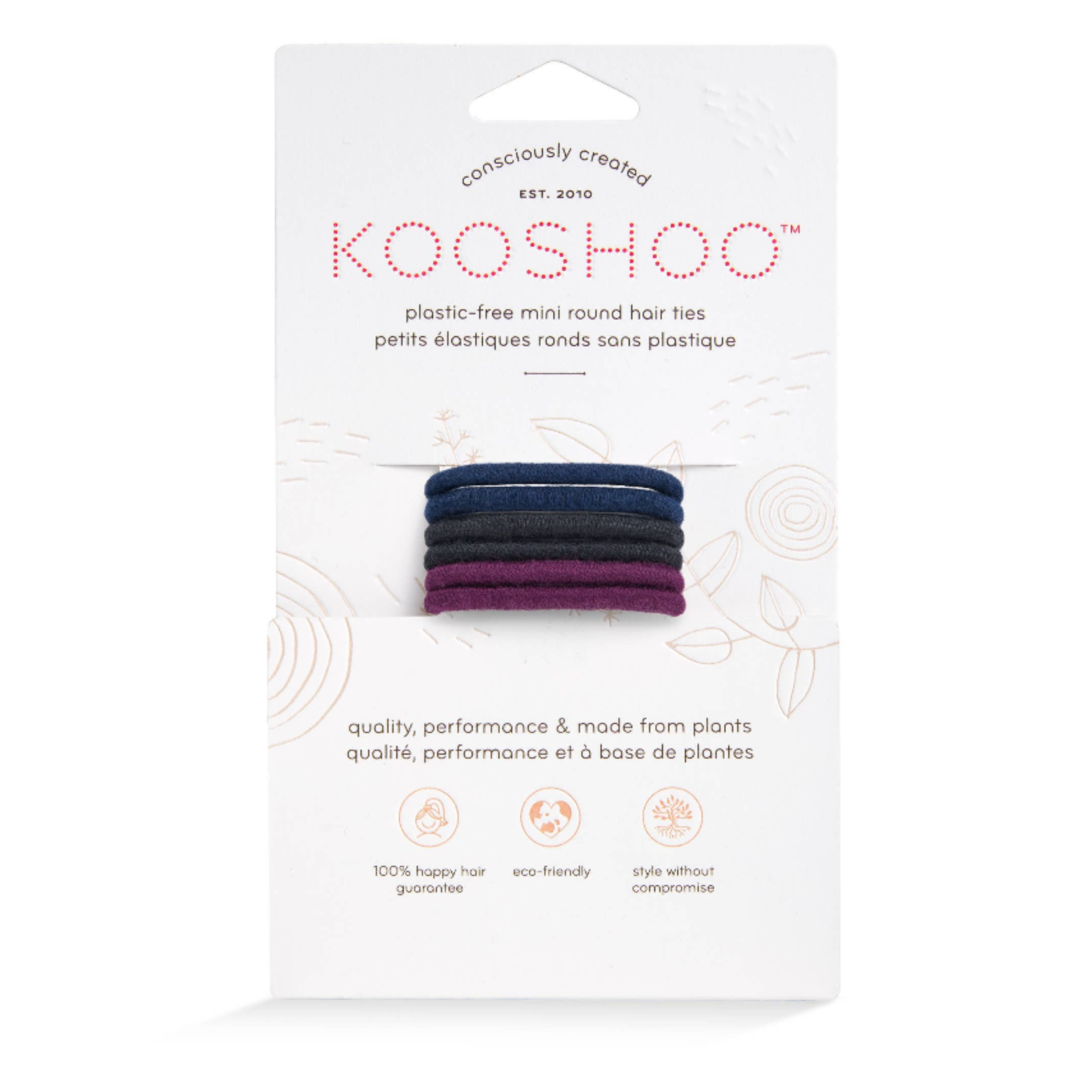 KOOSHOO Hair Ties - Dark Hues