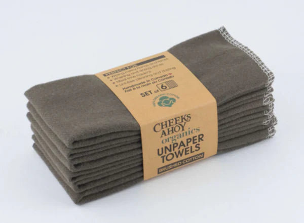 Cheeks Ahoy Unpaper Towels Organic Olive
