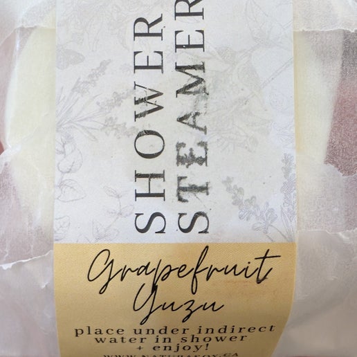 GRAPEFRUIT YUZU Shower Steamer
