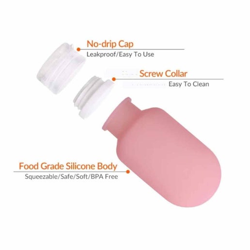 Silicone Bottle - Blue 60mL