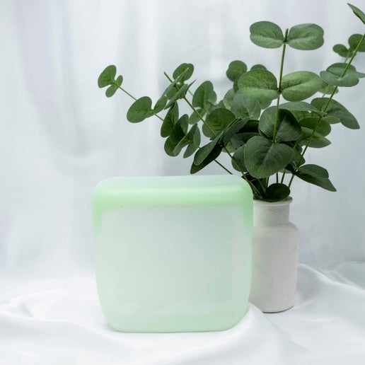 Silicone Reusable Bag - Small Earth