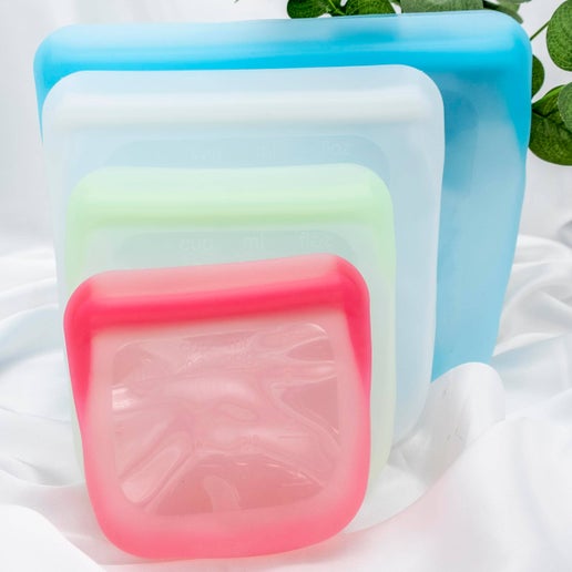 Silicone Reusable Bag - Small Earth