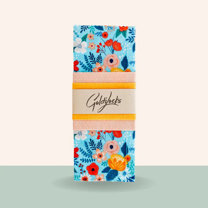 Beeswax Wraps PACK Spring Floral