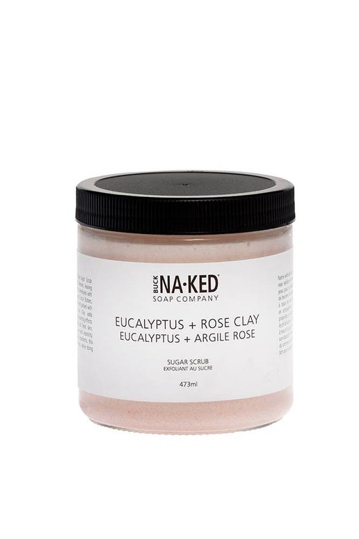 Sugar Scrub - Eucalyptus + Pink Clay