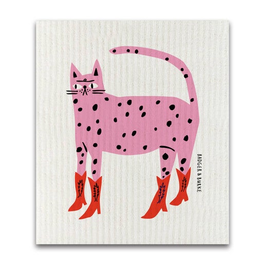 Swedish Cloth - Cowboy Kitty