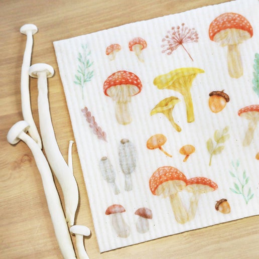 Swedish Cloth - Mushrooms