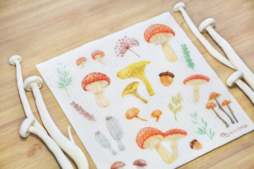 Swedish Cloth - Mushrooms