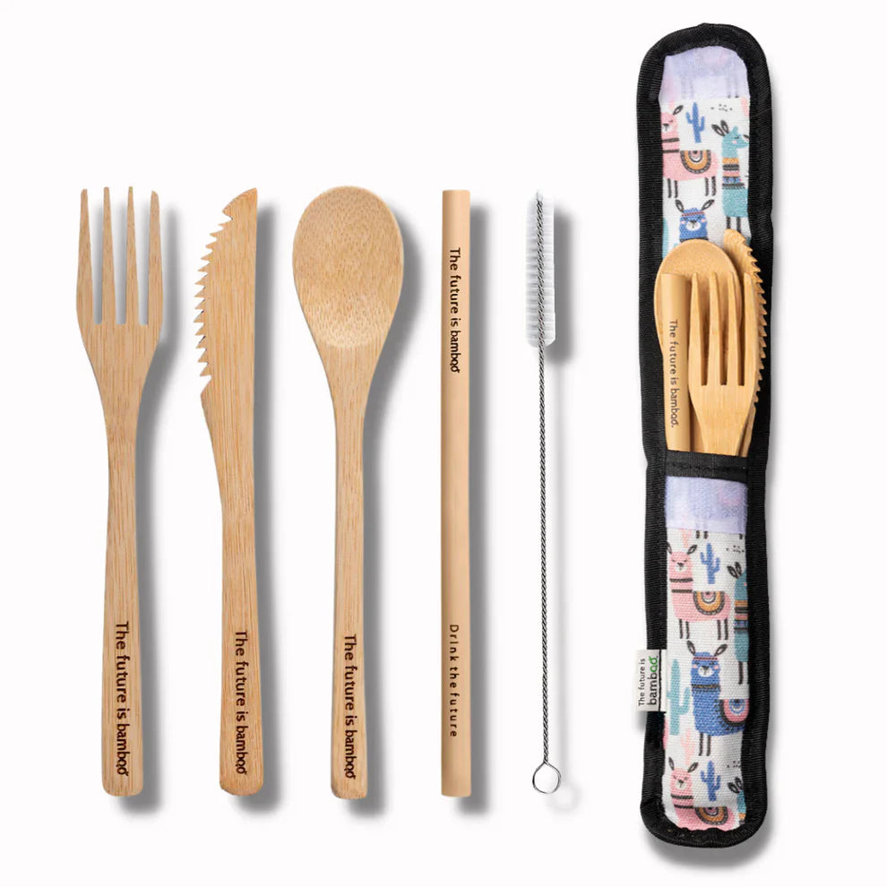 Reusable Utensil Kit - Alpaca
