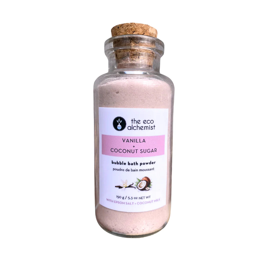 Bubble Bath Powder Vanilla + Coconut Sugar