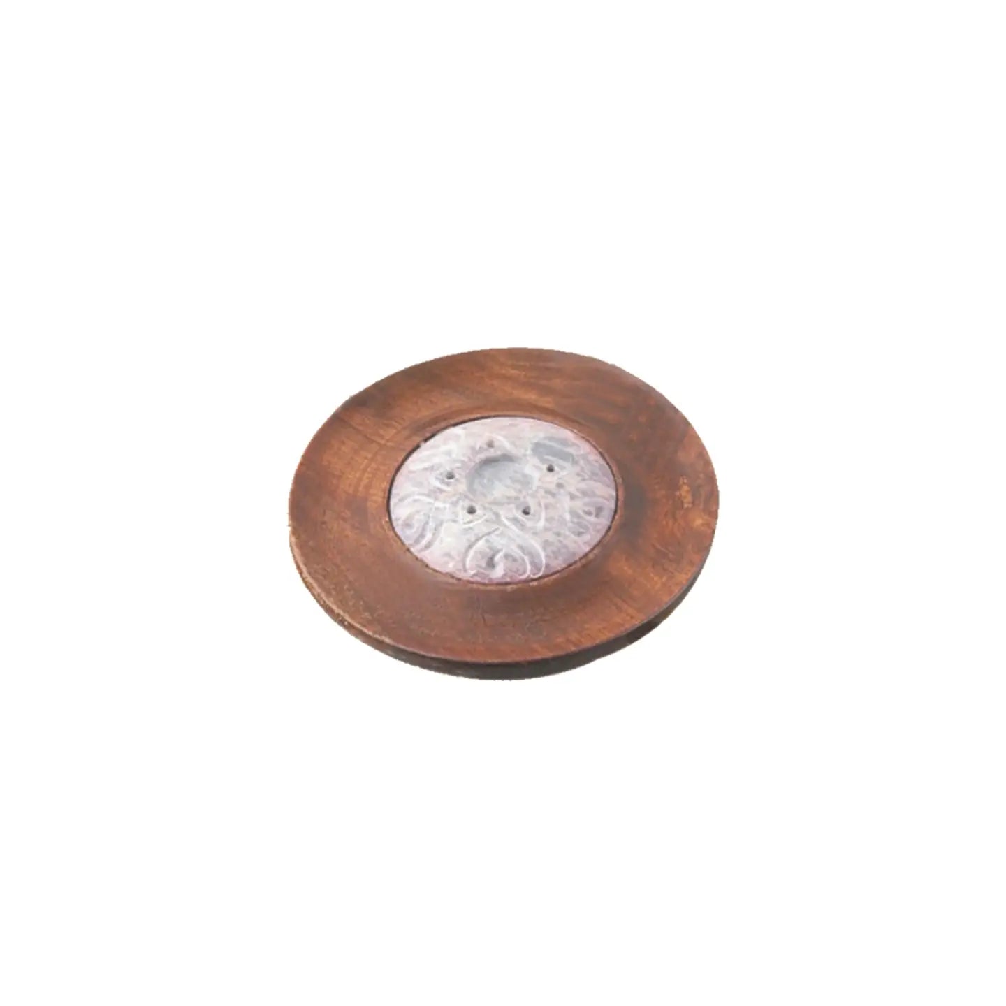 Wood & Stone Incense Holder