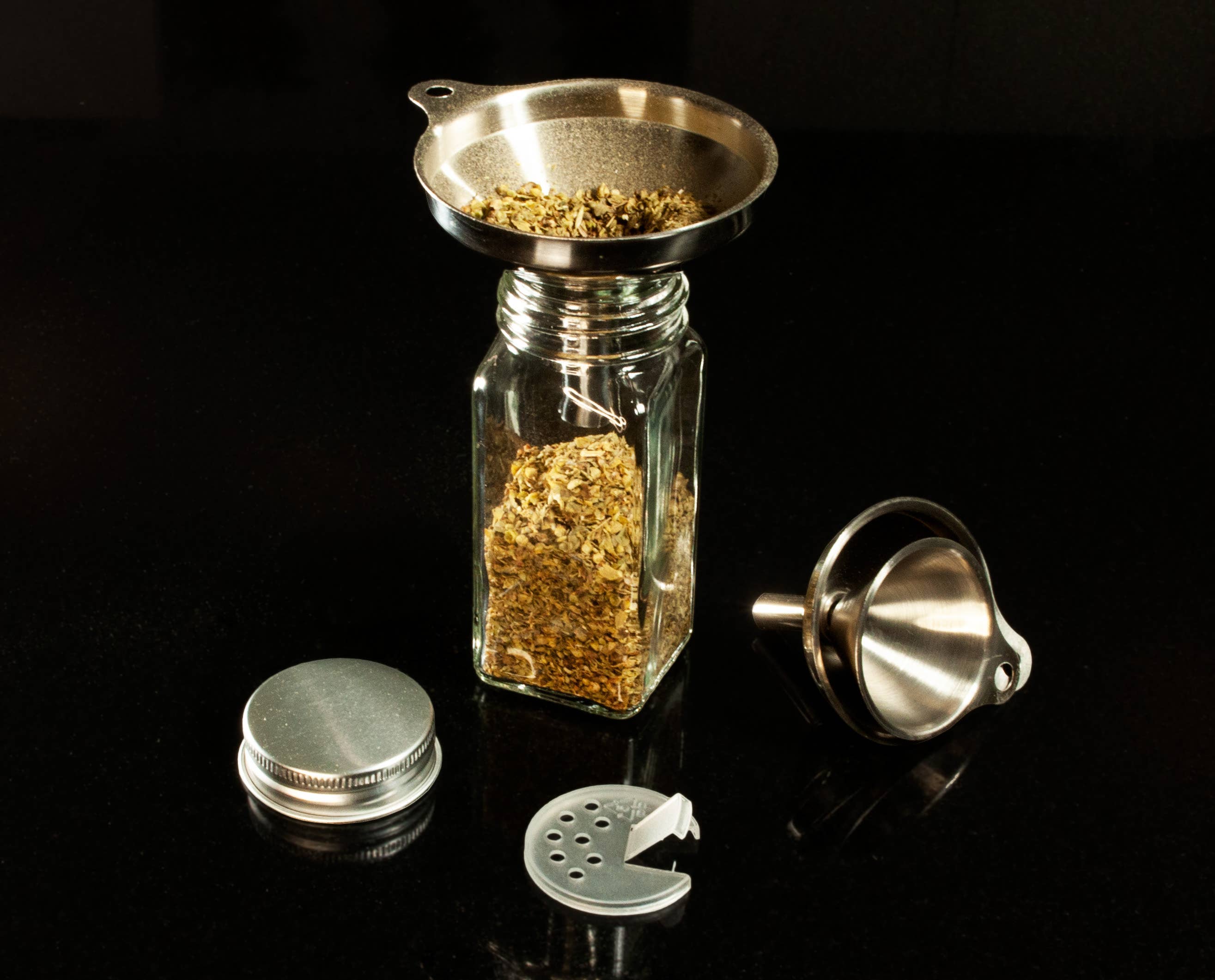 Kitchen Basics Stainless Steel Funnel Set