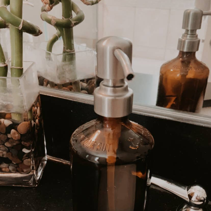 Stainless Steel Bottle Pump Top