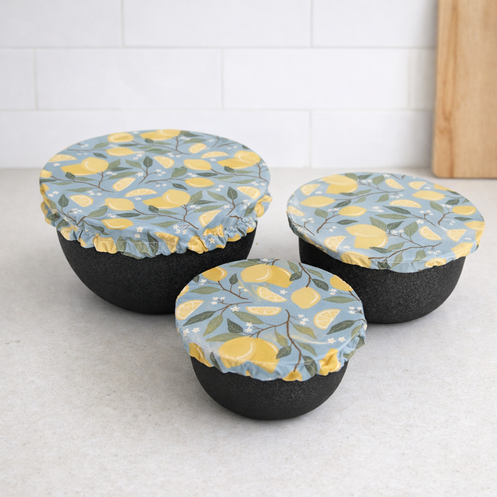 Bowl Cover Set Lemon Grove