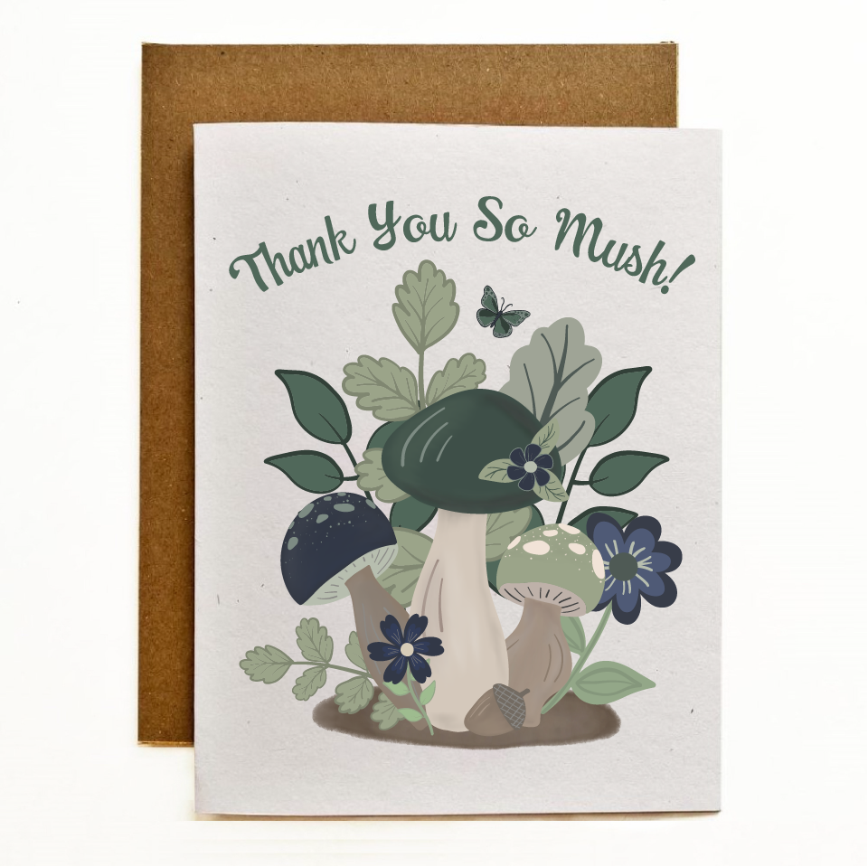 Thank You So Mush! Greeting Card
