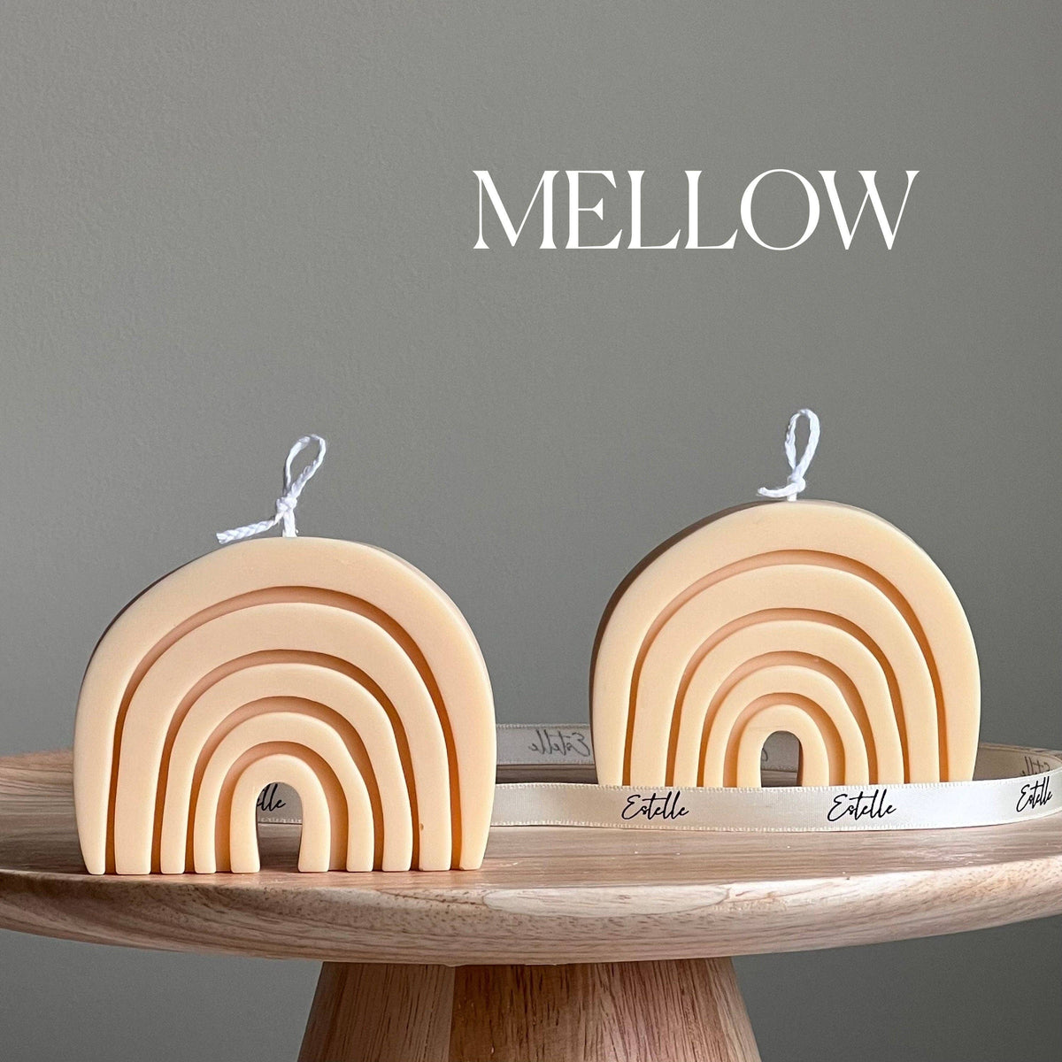 Rainbow Soy Wax Candle | Mellow