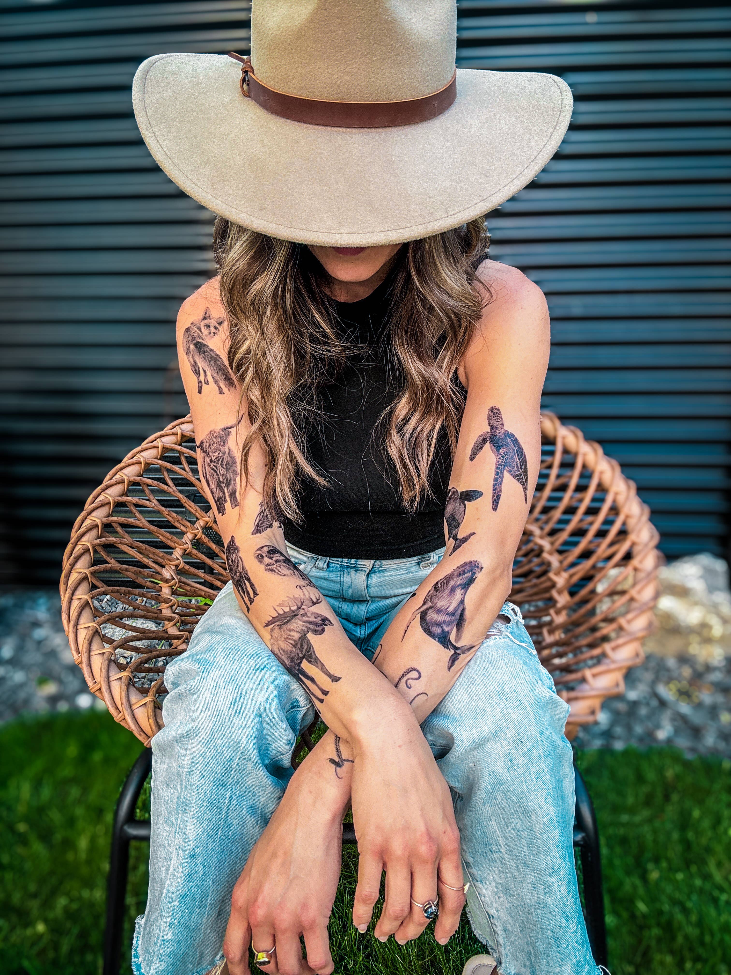 Pen On Paper - Temporary Tattoos