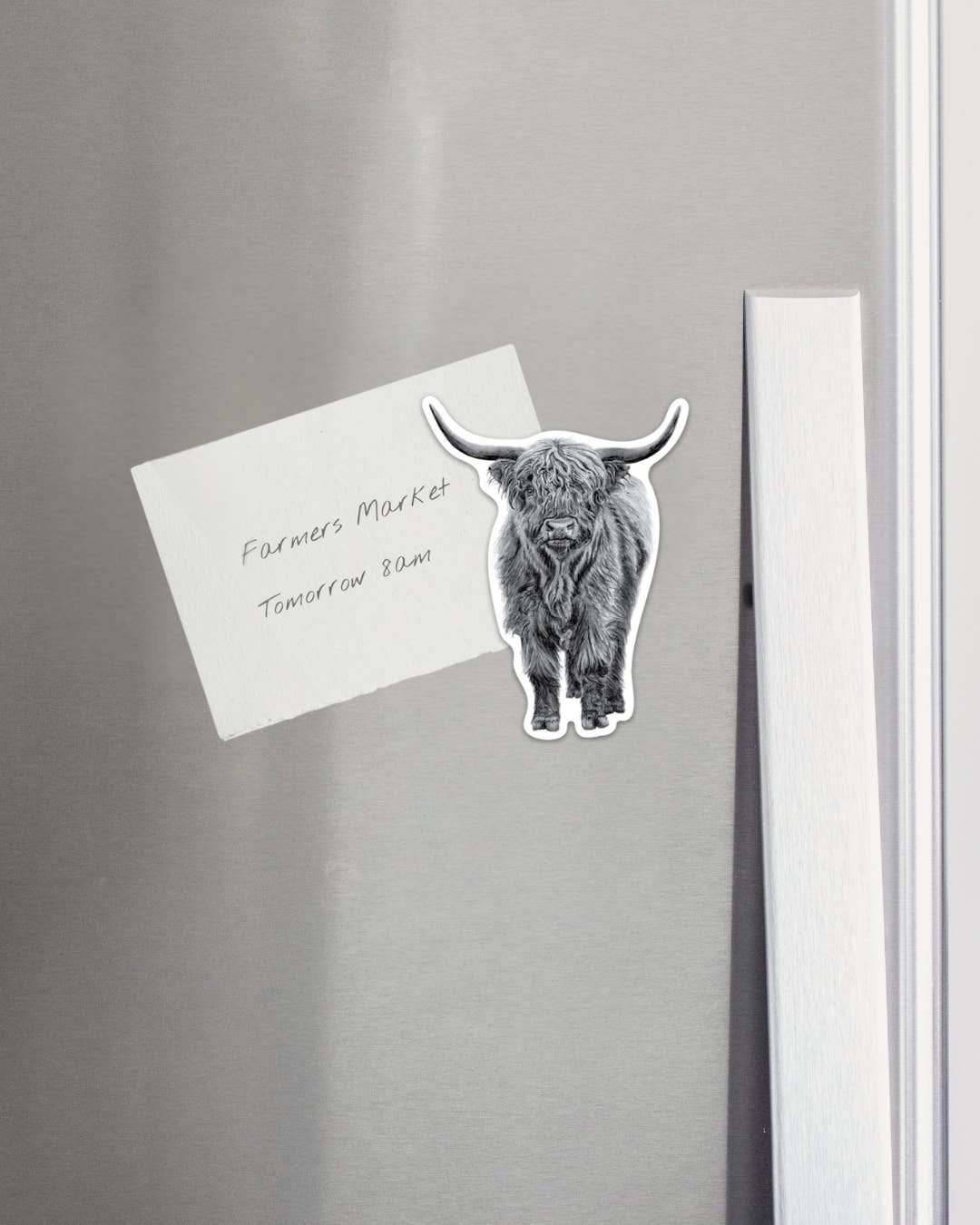 Pen On Paper - Highland Cow Magnet