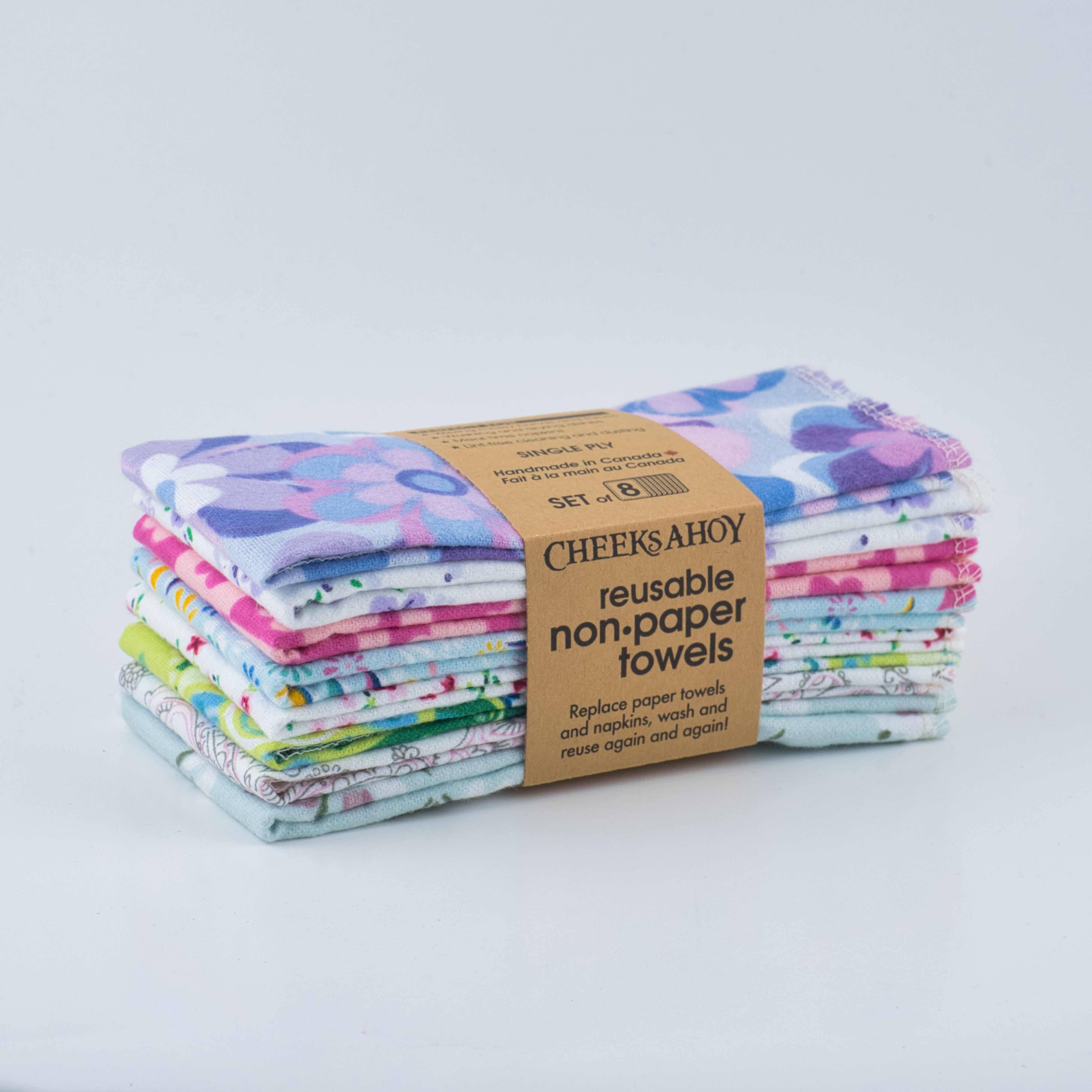 Cheeks Ahoy Unpaper Towels Spring Florals