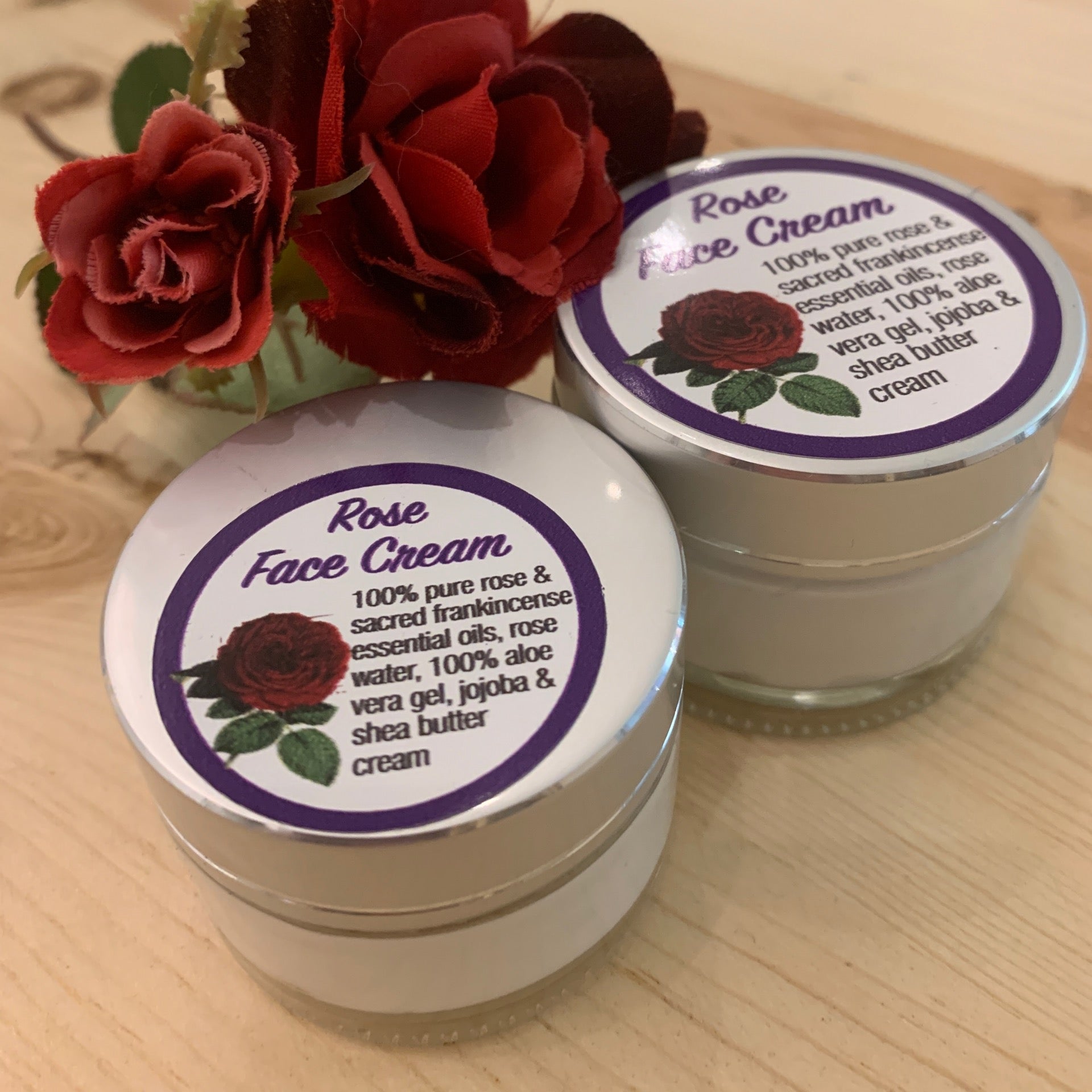 Anne's Rose Cream Small