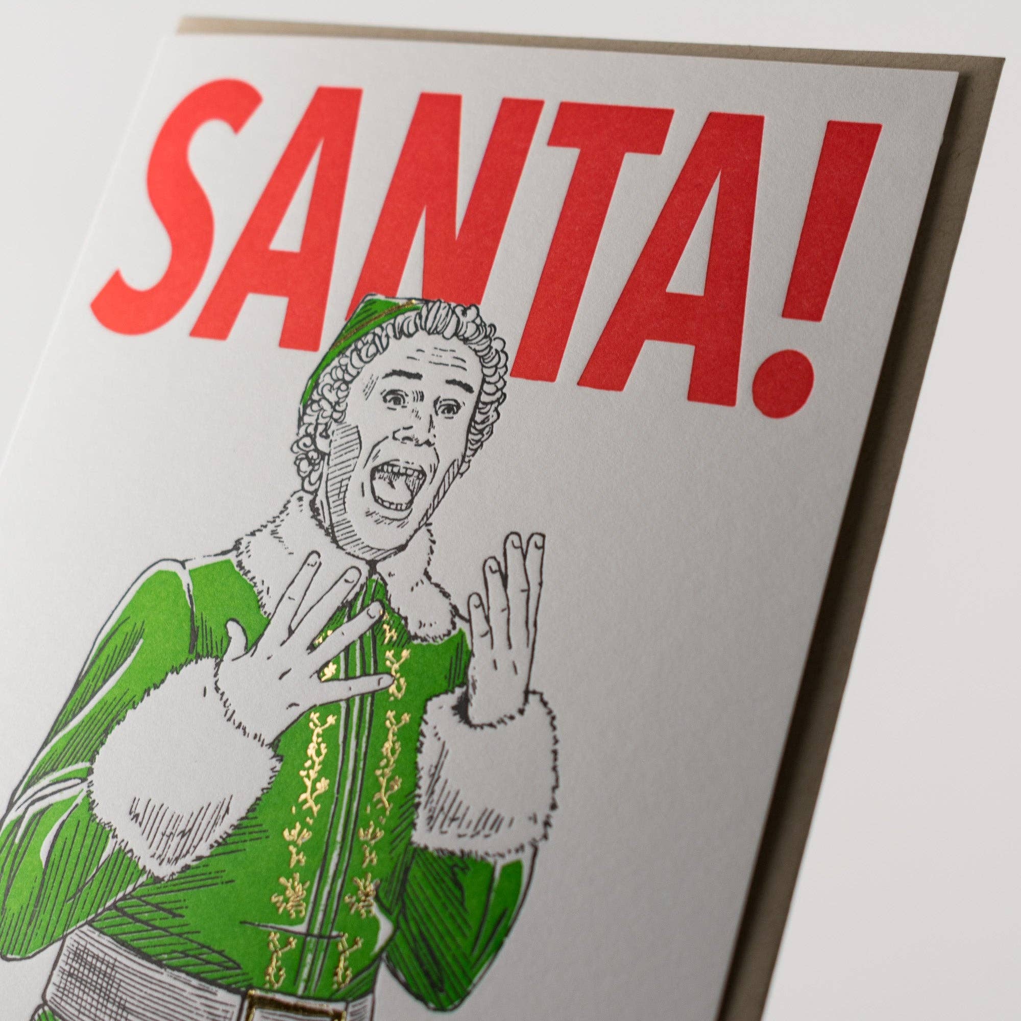 SANTA! Greeting Card