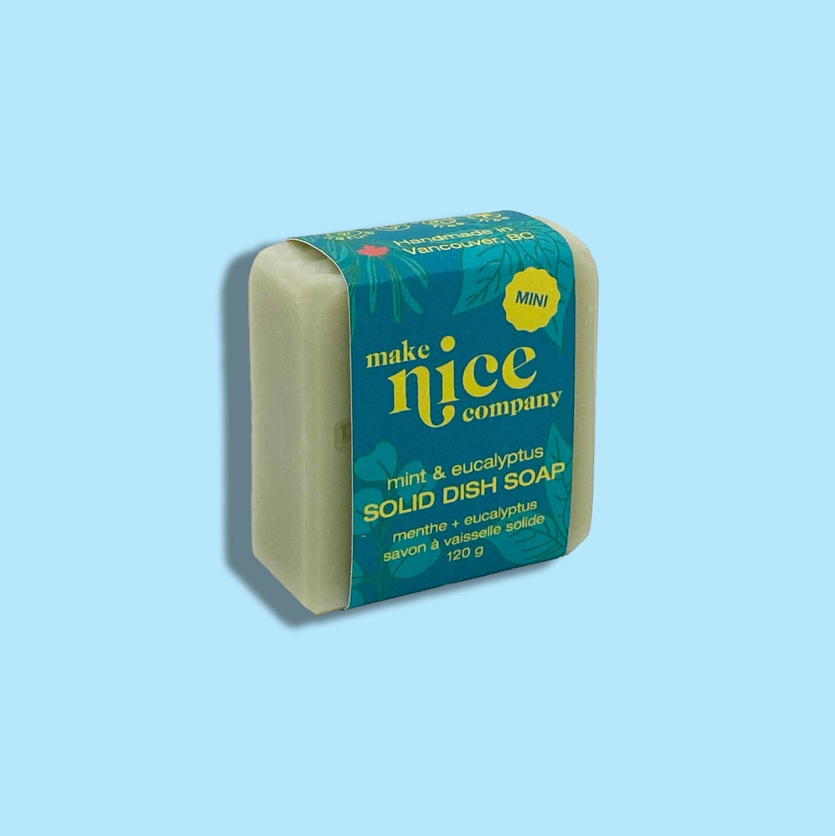 Mint & Eucalyptus Solid Dish Soap