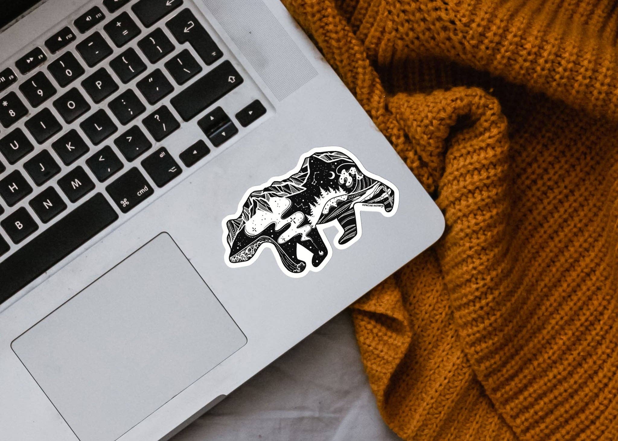 Black Bear Sticker