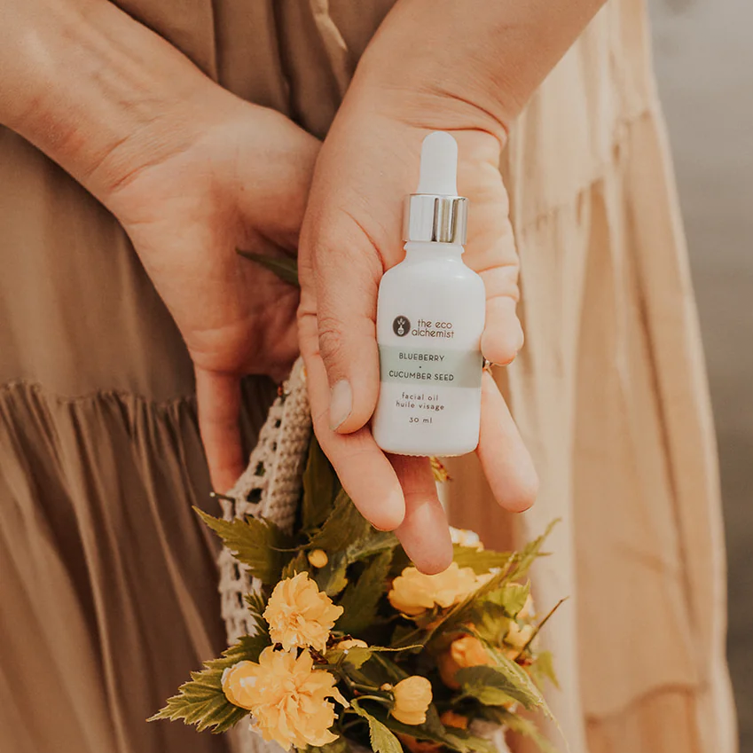 Blueberry + Cucumber Seed Facial Oil by The Eco Alchemist