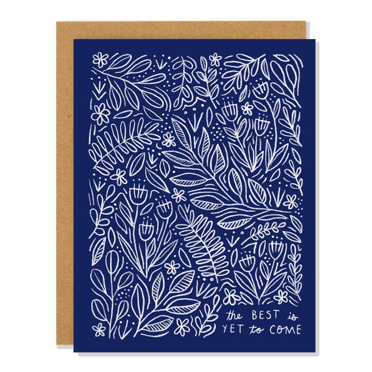 The Best is Yet to Come Wedding Card