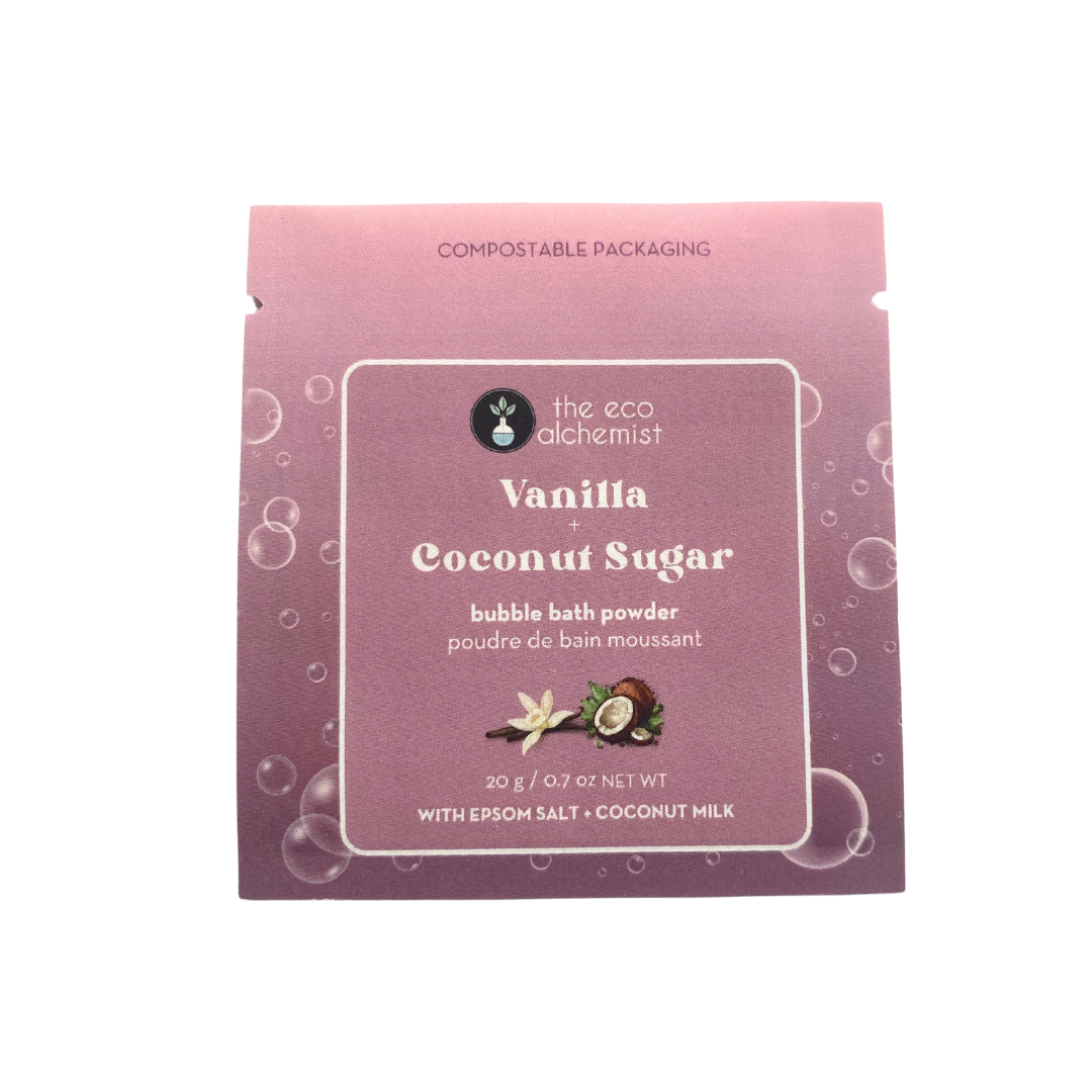 Bubble Bath Powder Vanilla + Coconut Sugar