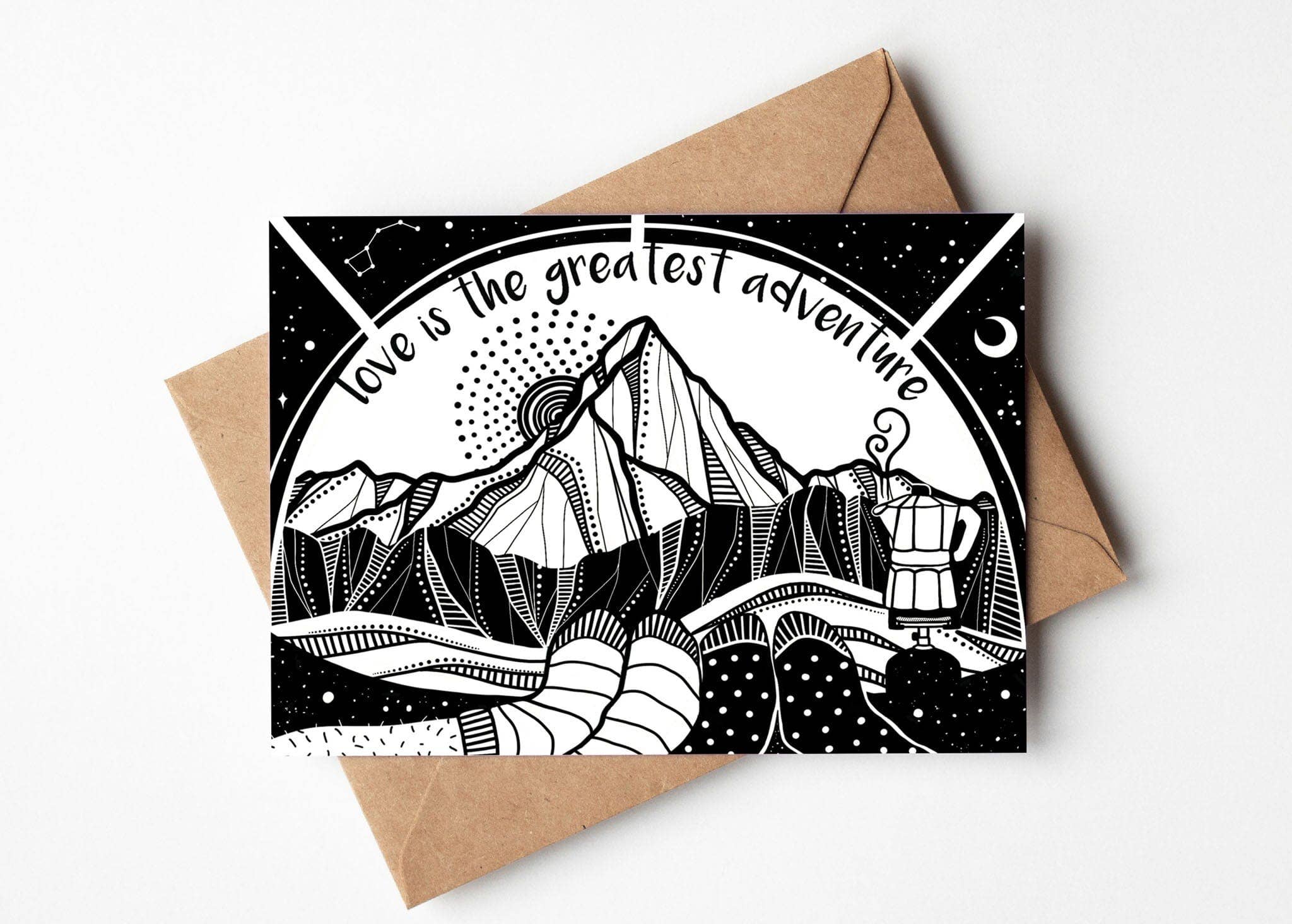 Love is the Greatest Adventure, Greeting Card