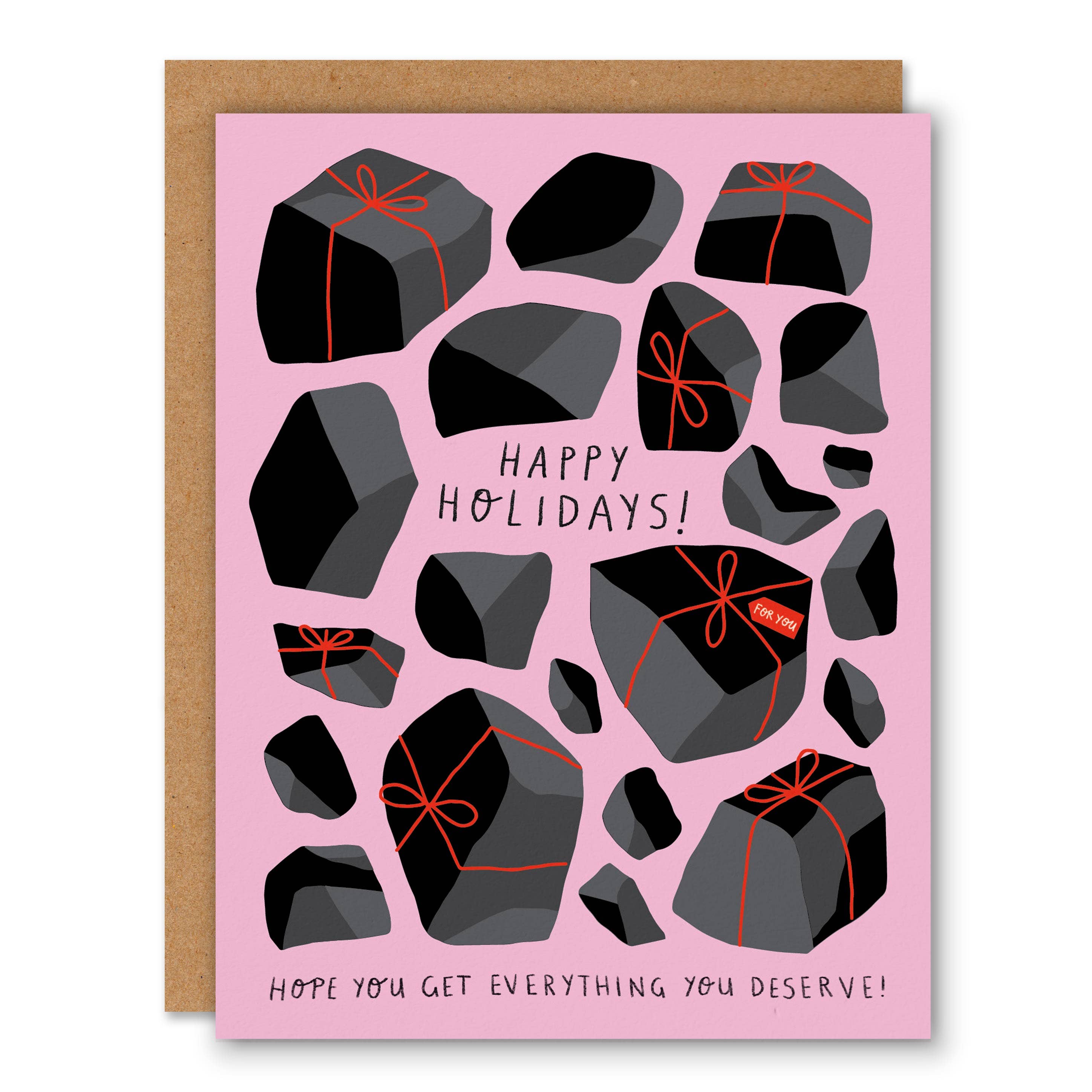 Coal for the Holidays Card