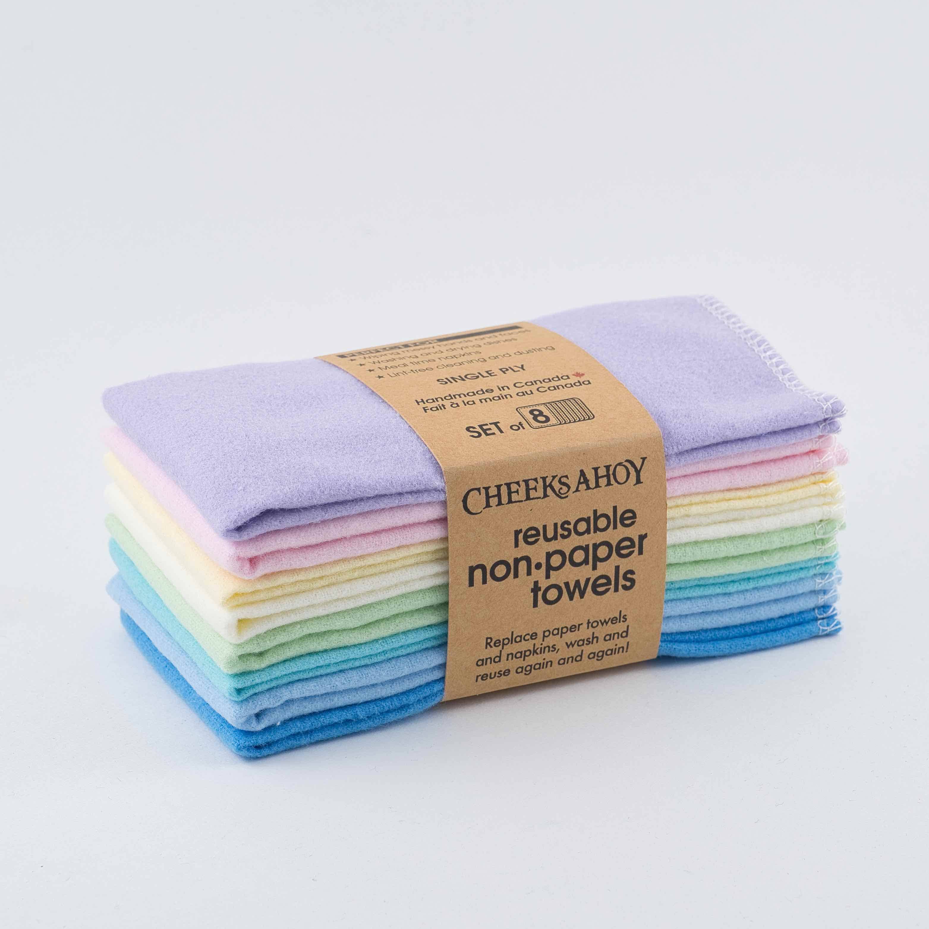 Cheeks Ahoy Unpaper Towels Pastels