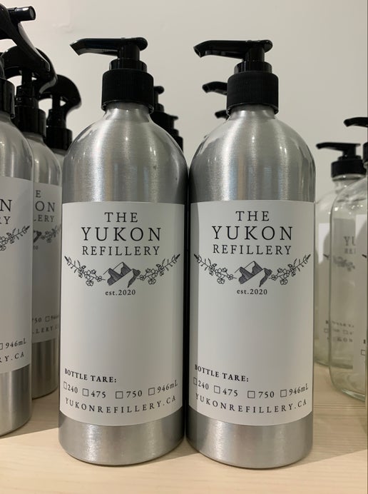 Bottle - Aluminum Pump