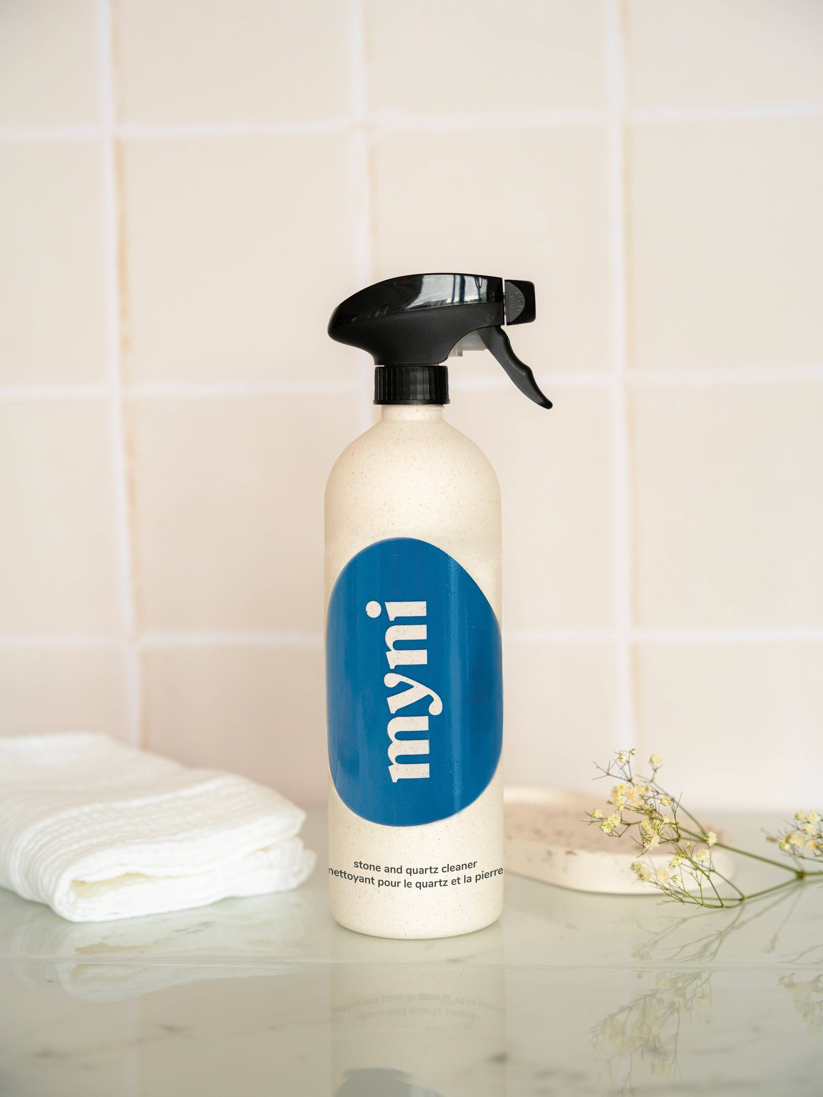 MYNI - Wheat Straw Spray Bottle 750mL |¬†Glass & Mirror