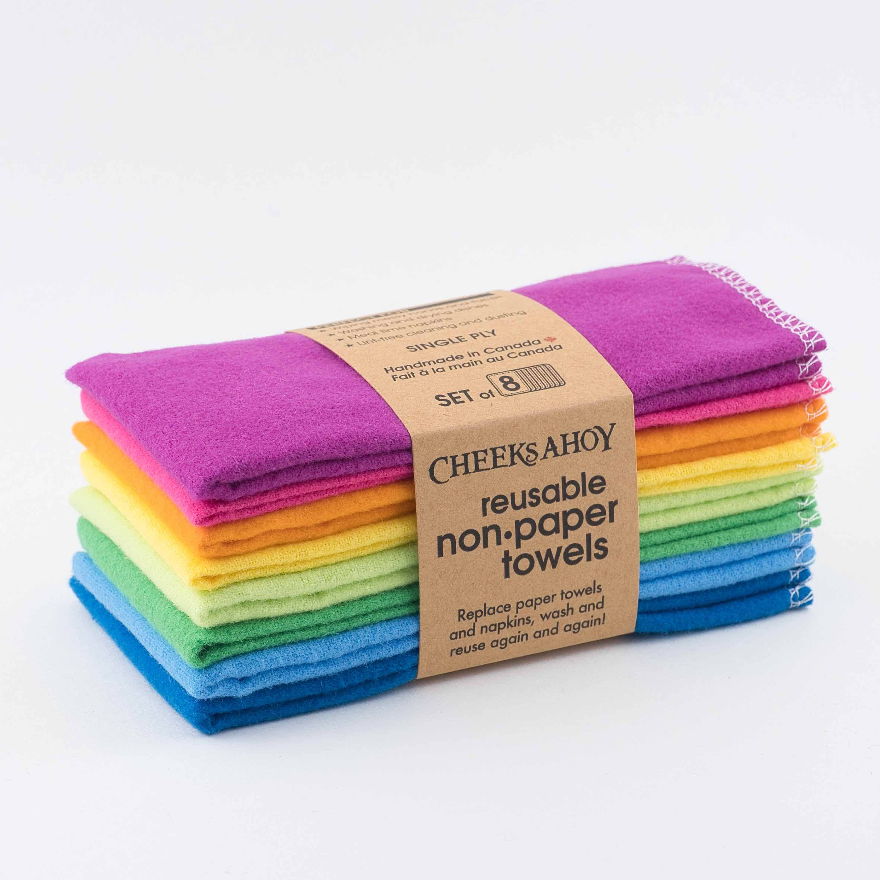Cheeks Ahoy Unpaper Towels Rainbow