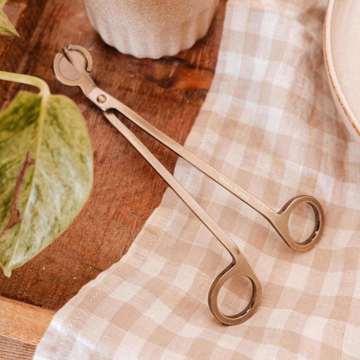 Wick Trimmer | Antique Gold
