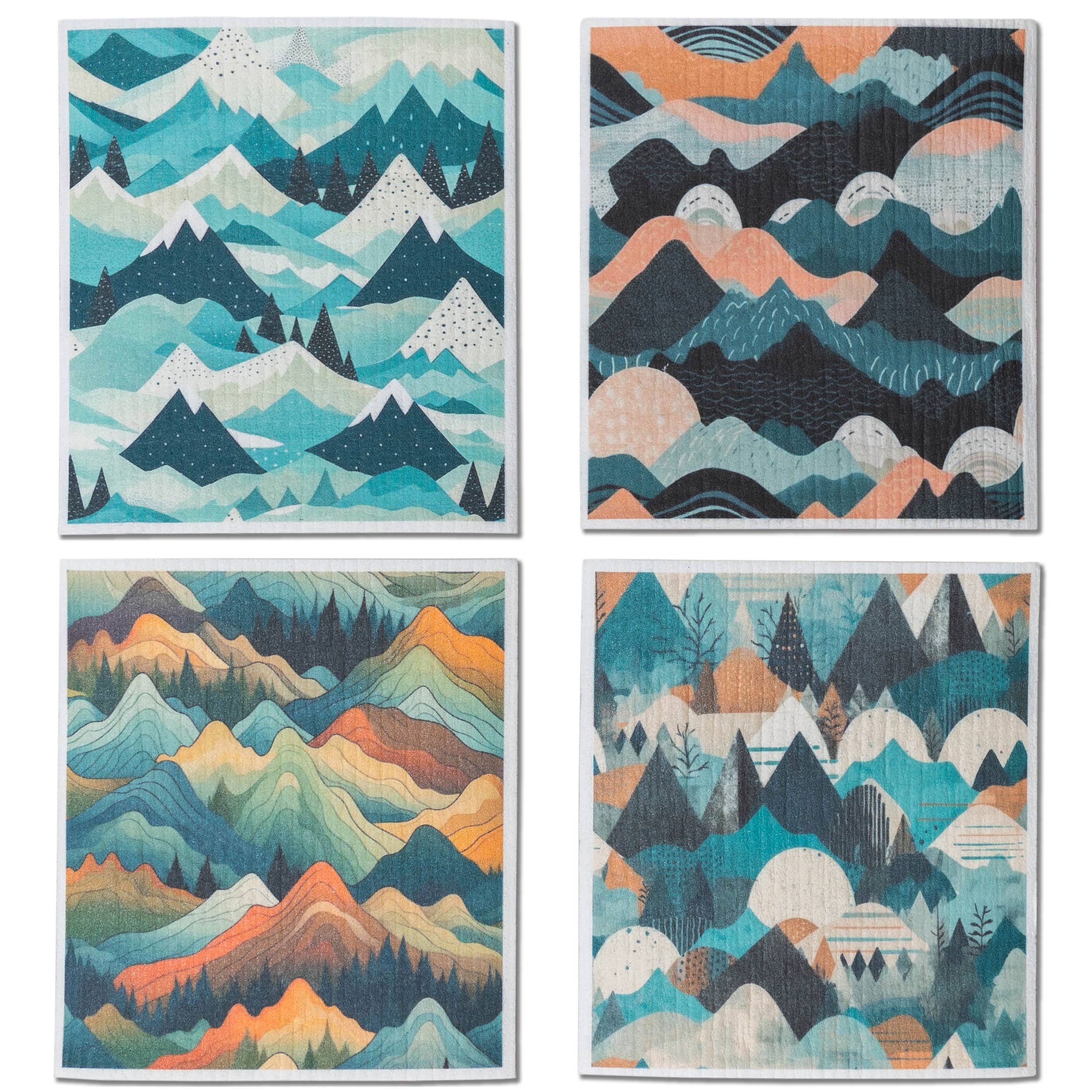 Swedish Cloths - In the Mountains 4pk