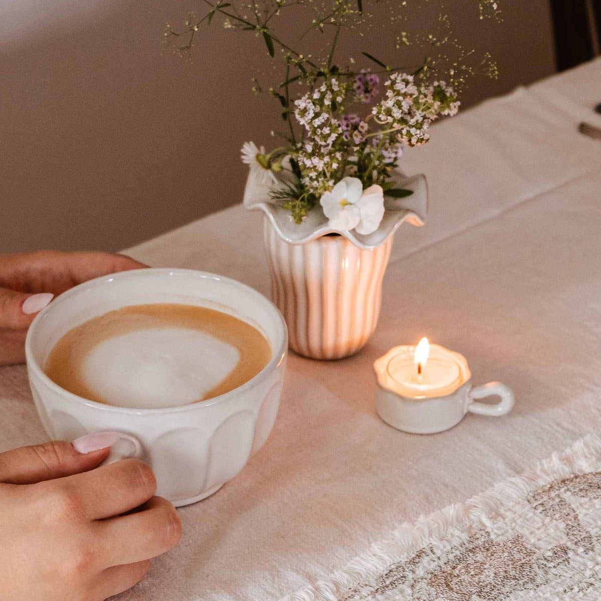 Wavy Tealight Holder
